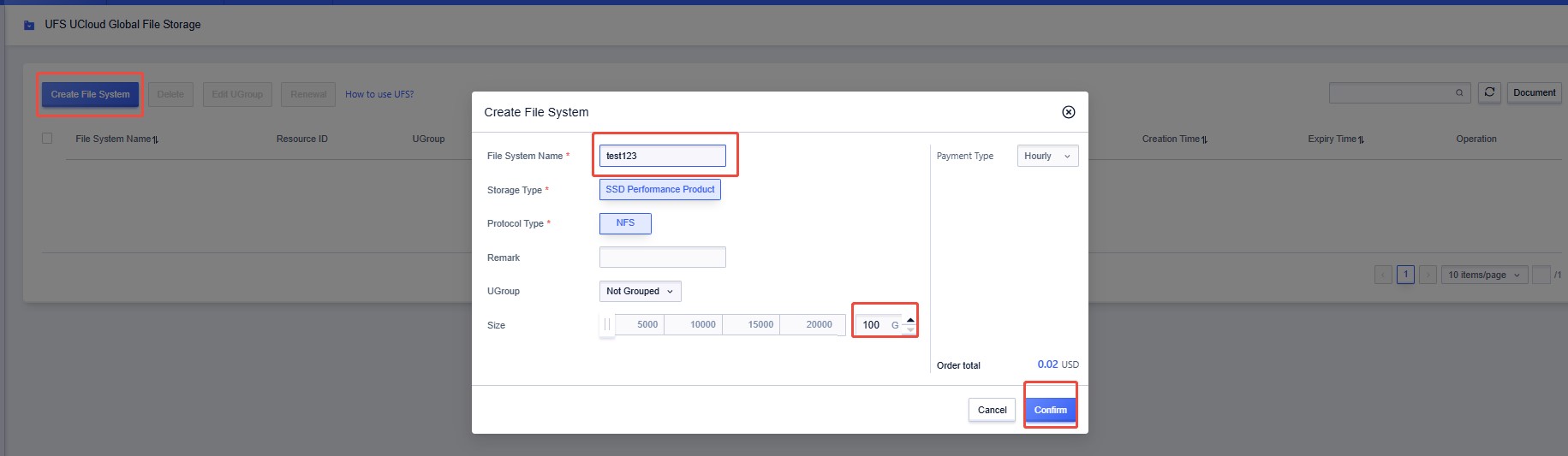 Tutorial for UFS